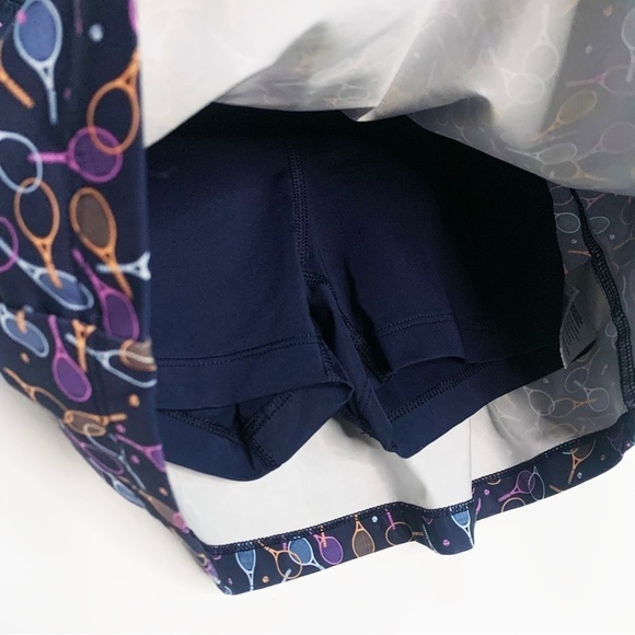 PRINCE Girls Match Conversational Tennis Pickle Ball Racquet Skort/Skirt size S - Picture 5 of 6